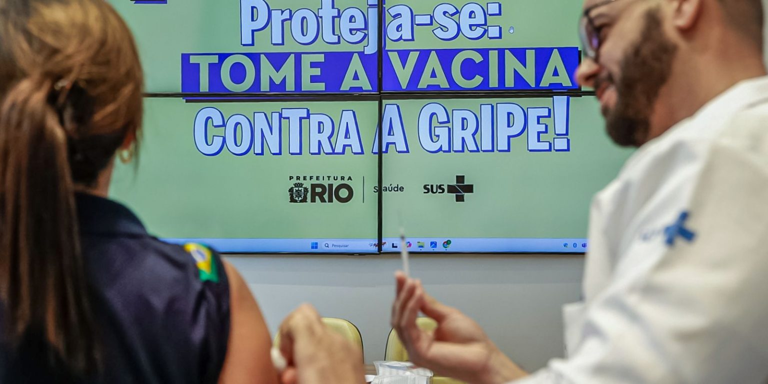 Rio começa campanha contra a gripe rio-comeca-campanha-contra-a-gripe