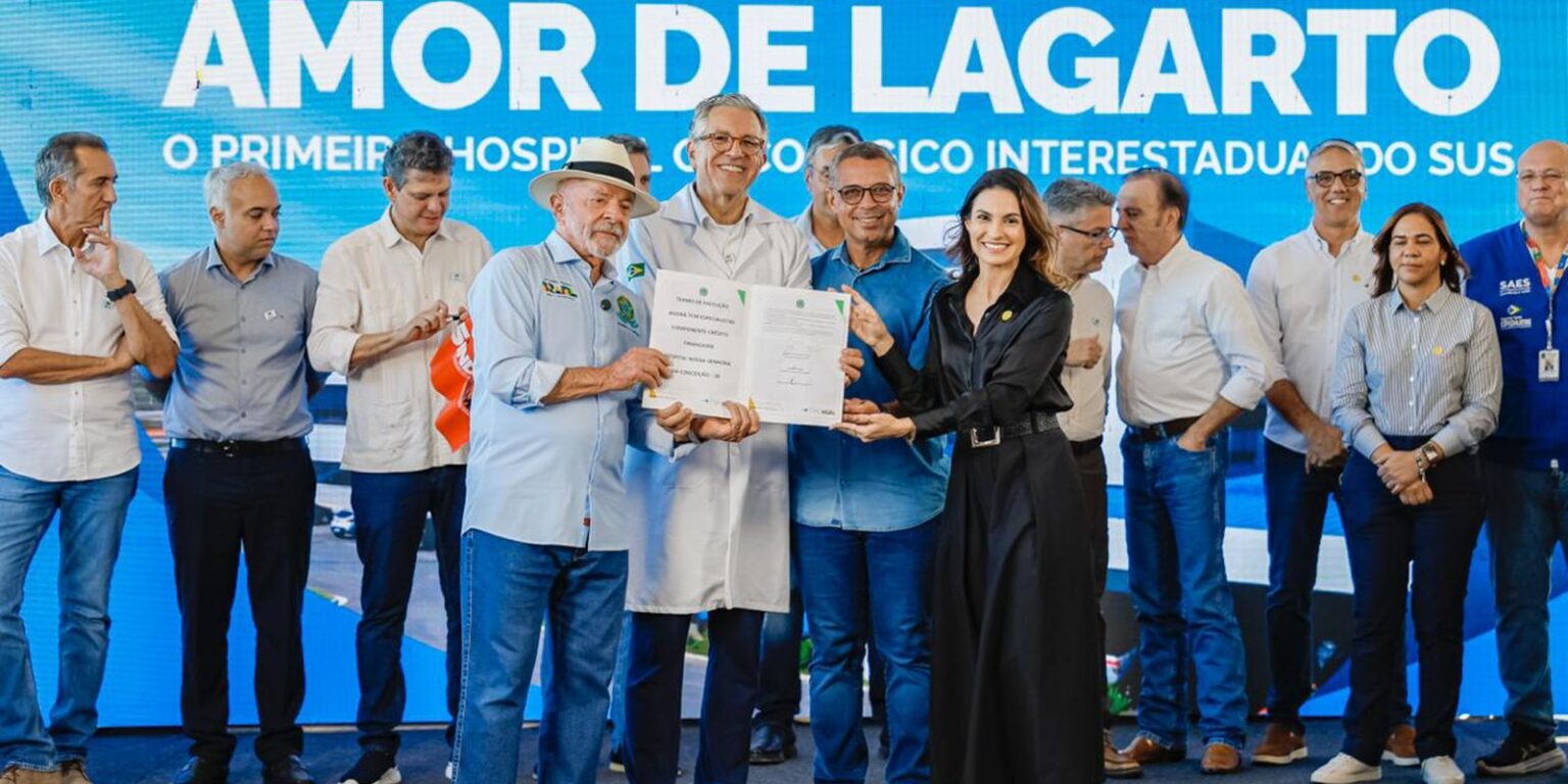 Lula visita primeiro hospital oncológico interestadual do país lula-visita-primeiro-hospital-oncologico-interestadual-do-pais